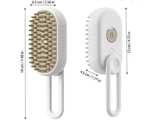 Soft Silicone Brush, includes Water Steam and Hair Remover